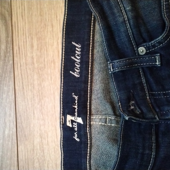 7 for all mankind Boot cut 30w 29.5 inseam - Picture 2 of 6